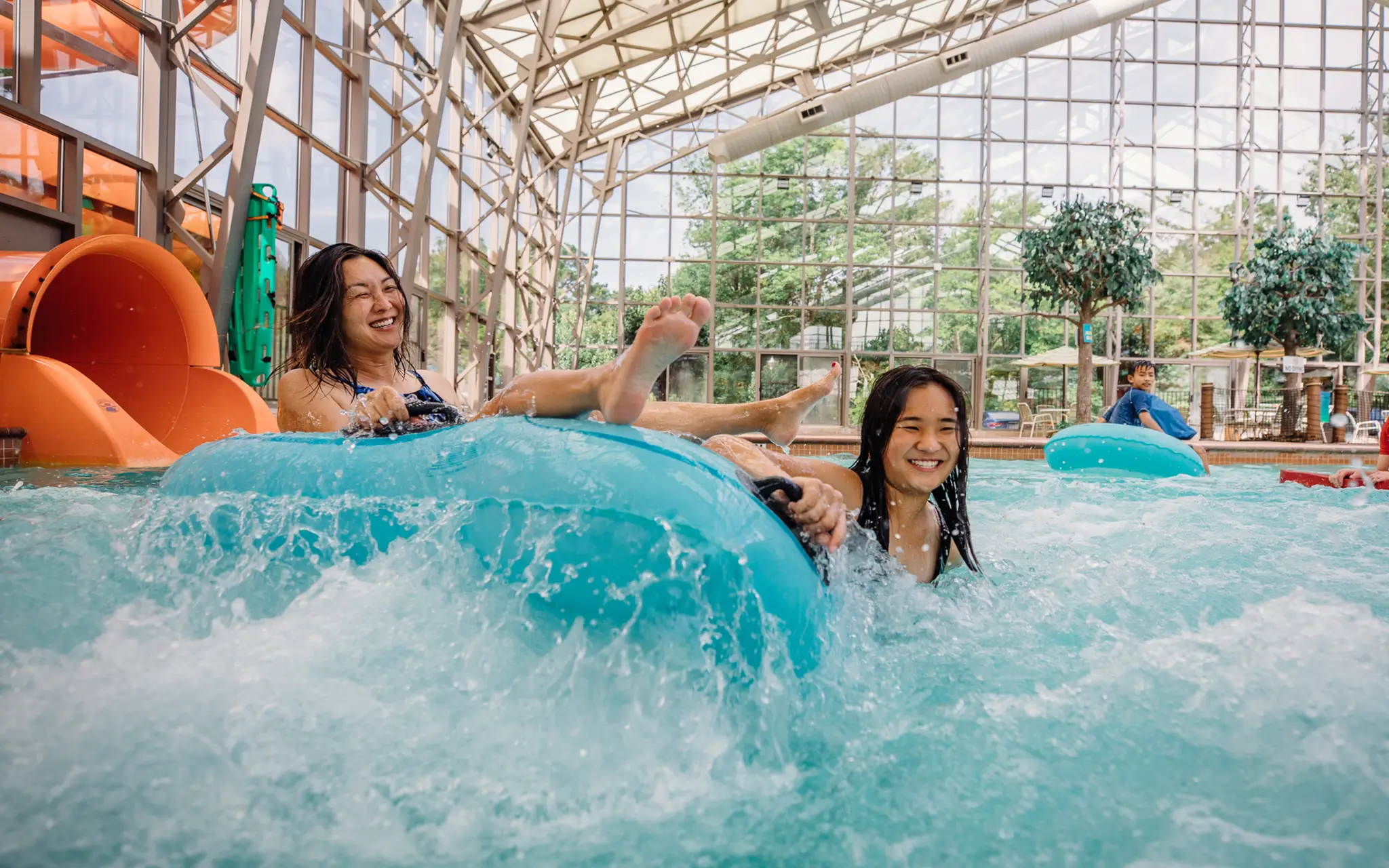 Waterpark at the Villages near The Picklebarn ETC indoor pickleball rental